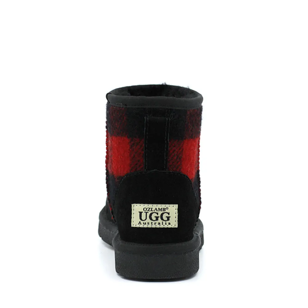 Carrick Short Ugg Boot - Black
