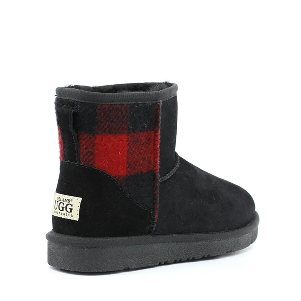 Carrick Short Ugg Boot - Black