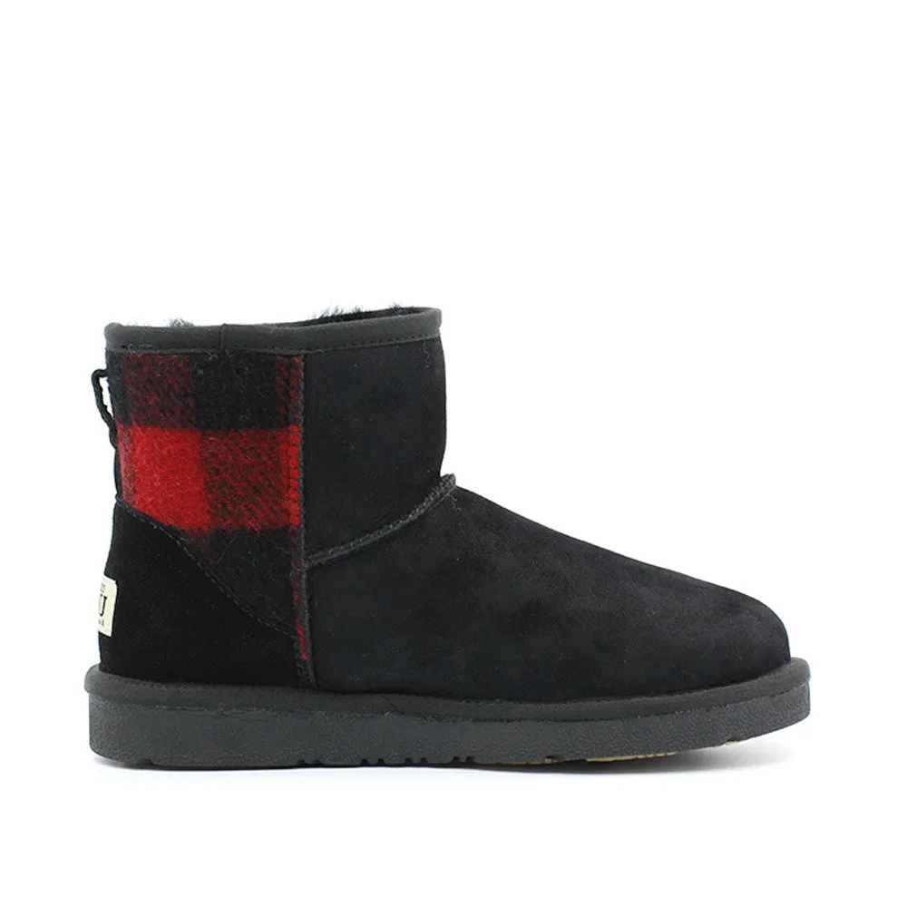 Carrick Short Ugg Boot - Black