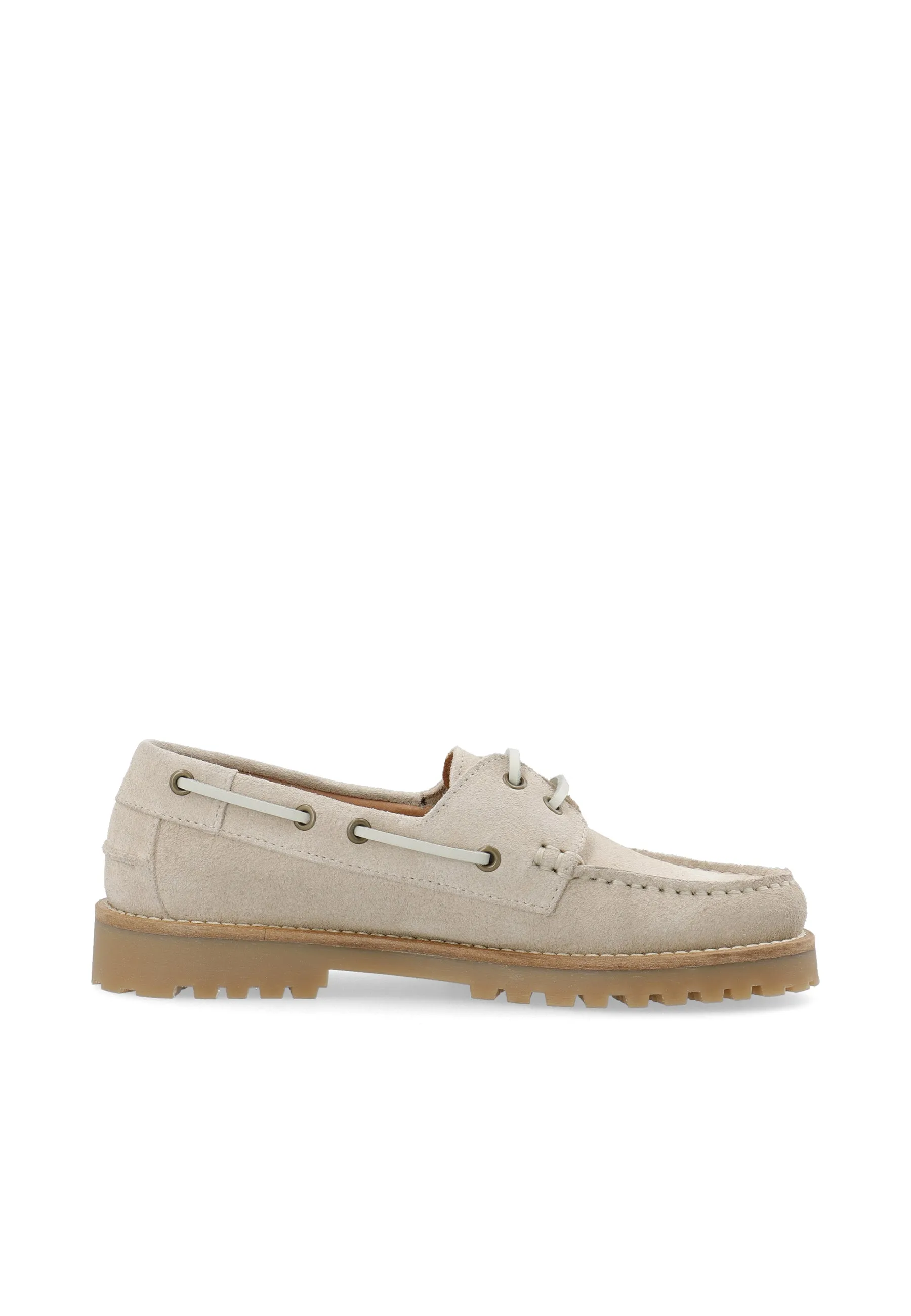 CASLENA BOAT SHOE - Beige