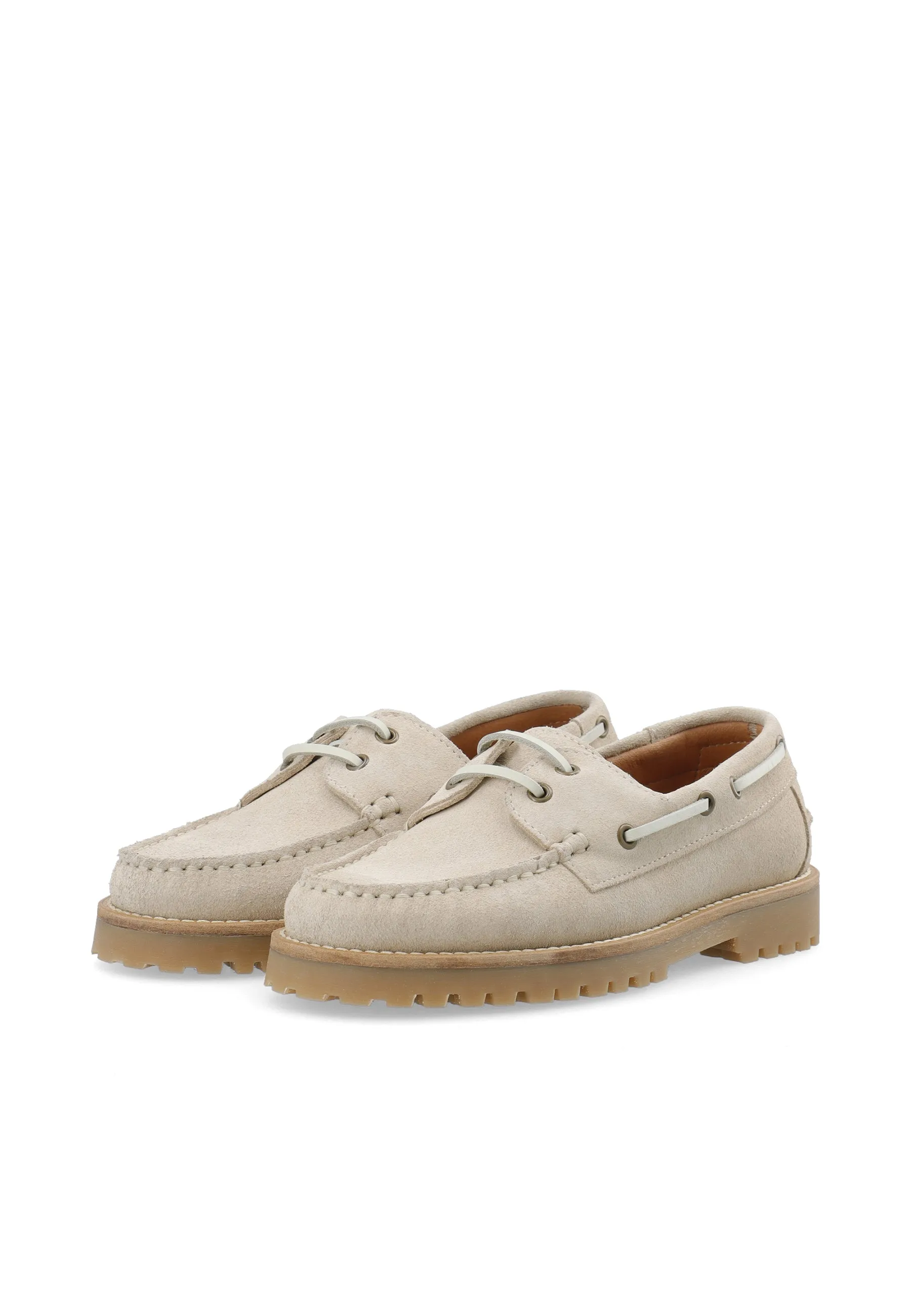 CASLENA BOAT SHOE - Beige