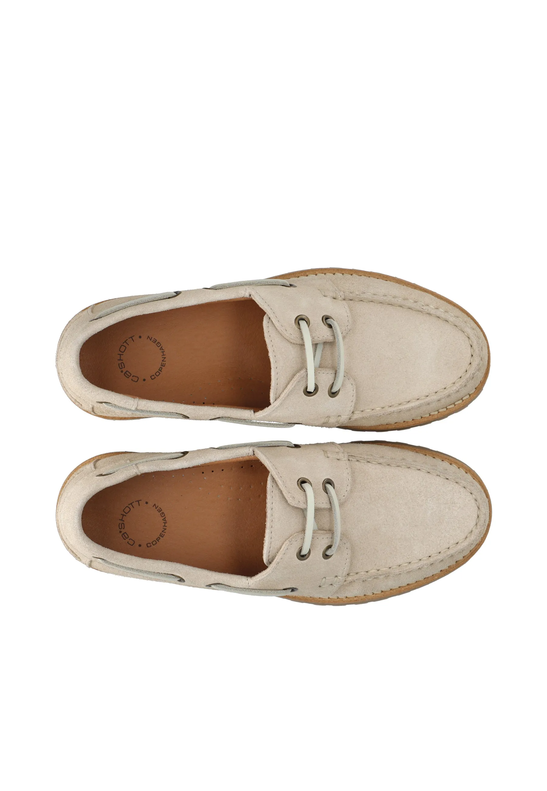 CASLENA BOAT SHOE - Beige