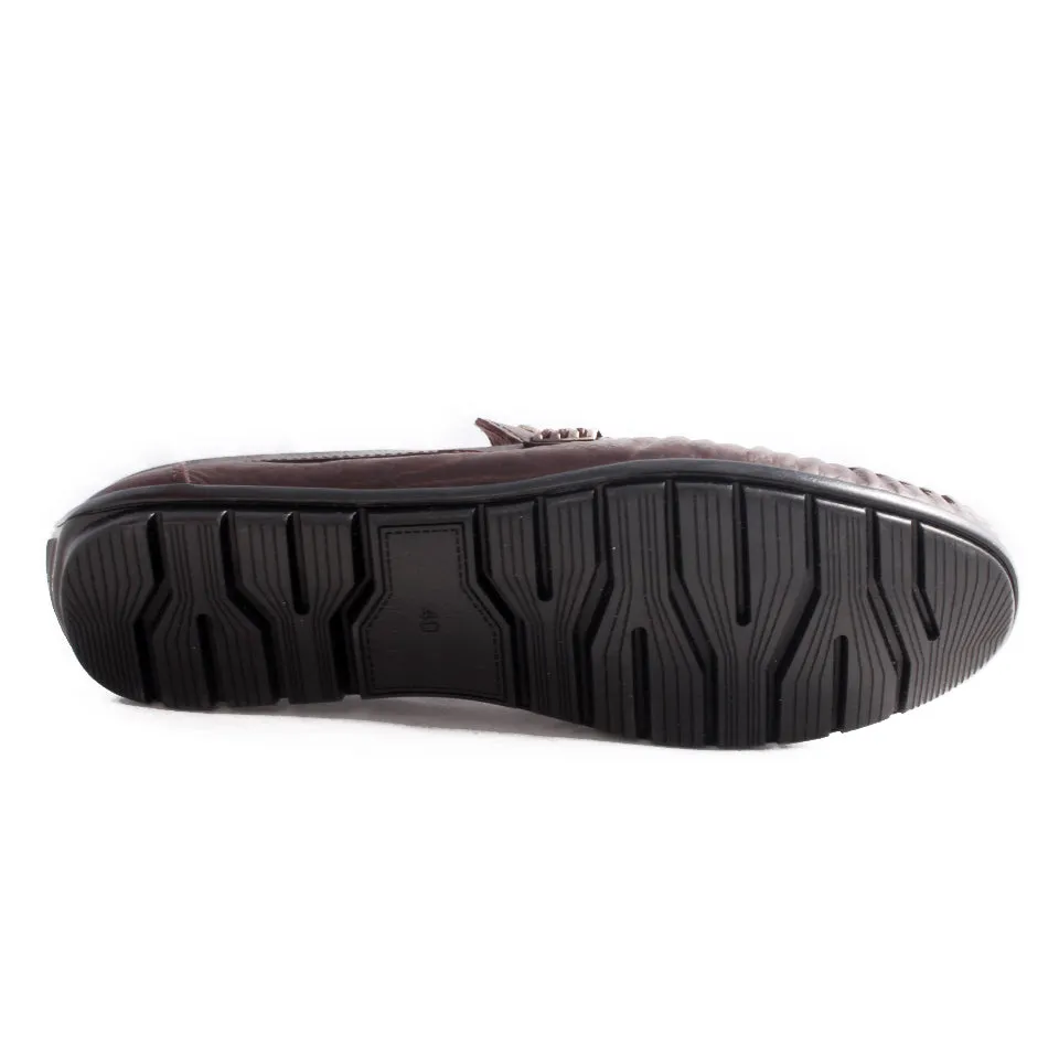 casual topsider shoes /brown / made in Turkey -7788