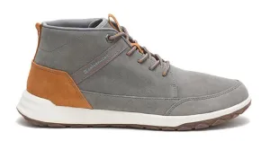 CAT Mens Wide Fit Code Quest Mid Athletic Casual Shoes in Charcoal
