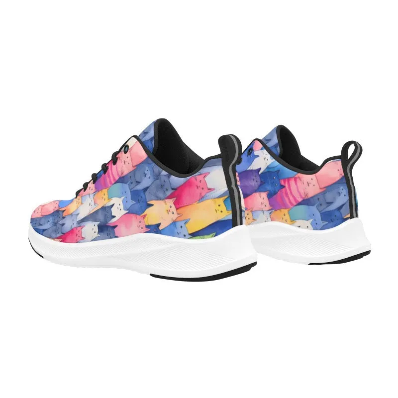 Cat Themed Walking Shoes For Women