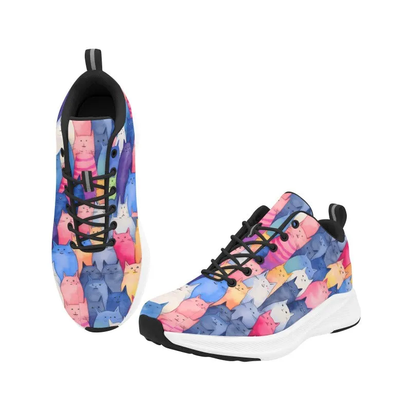 Cat Themed Walking Shoes For Women