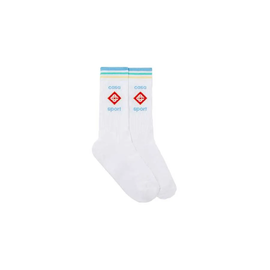 Chaussettes De Sport Pastel Blanches Casablanca Homme | Toulouse