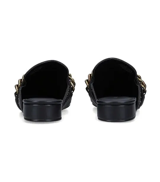 Chelsea Mule Black