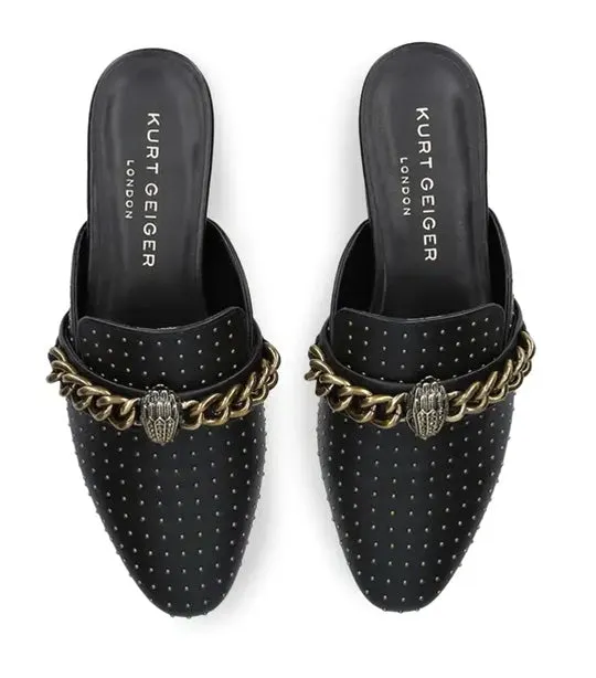 Chelsea Mule Black