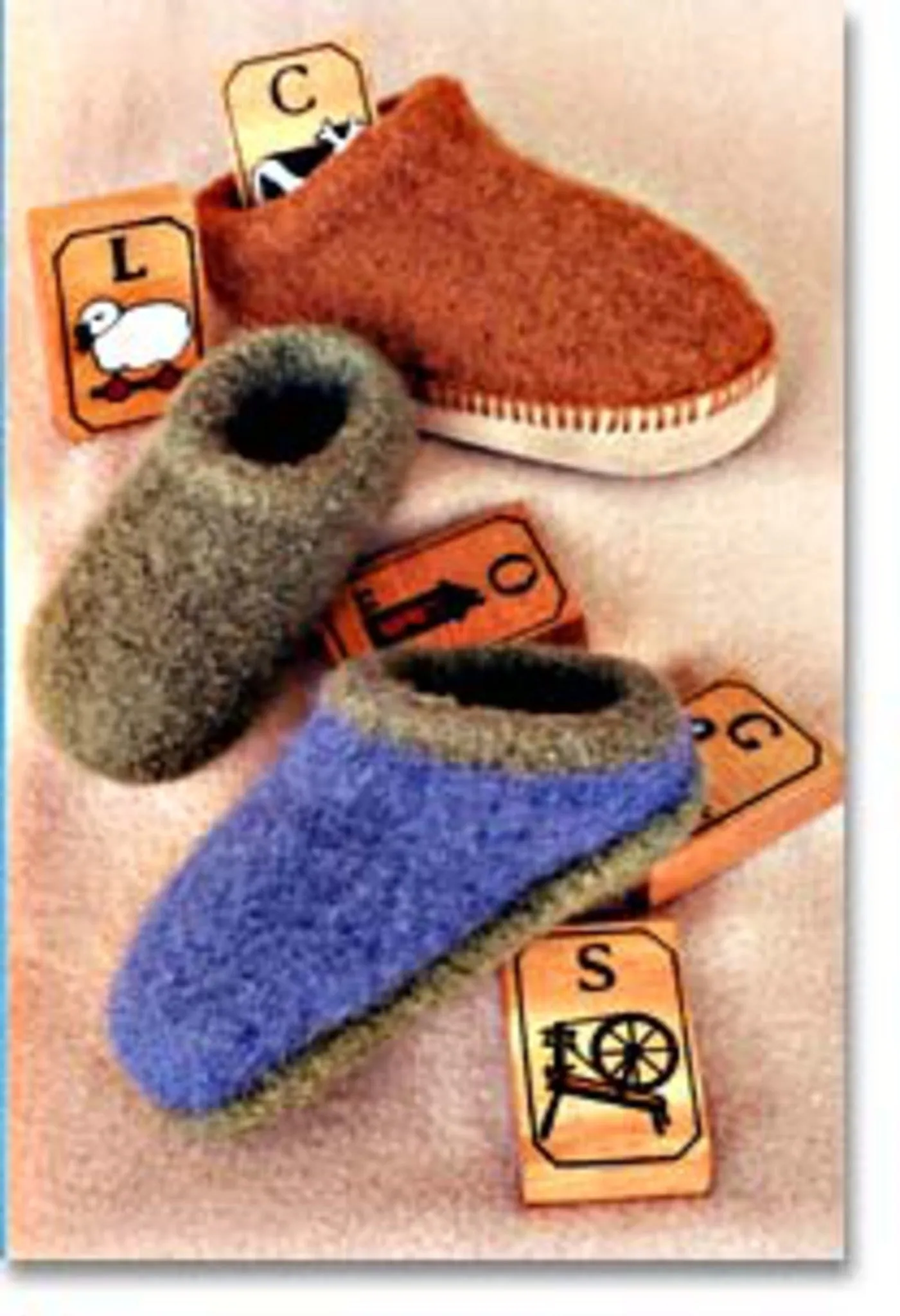 Child's Felt Clogs
