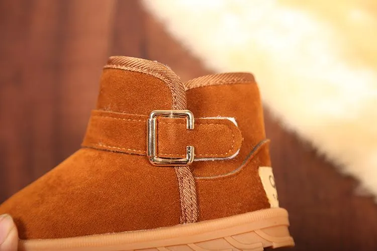 Chocolate Brown Ankle Length Boots