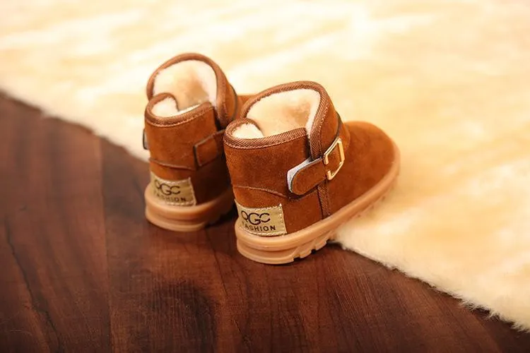 Chocolate Brown Ankle Length Boots