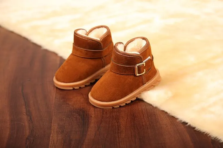 Chocolate Brown Ankle Length Boots