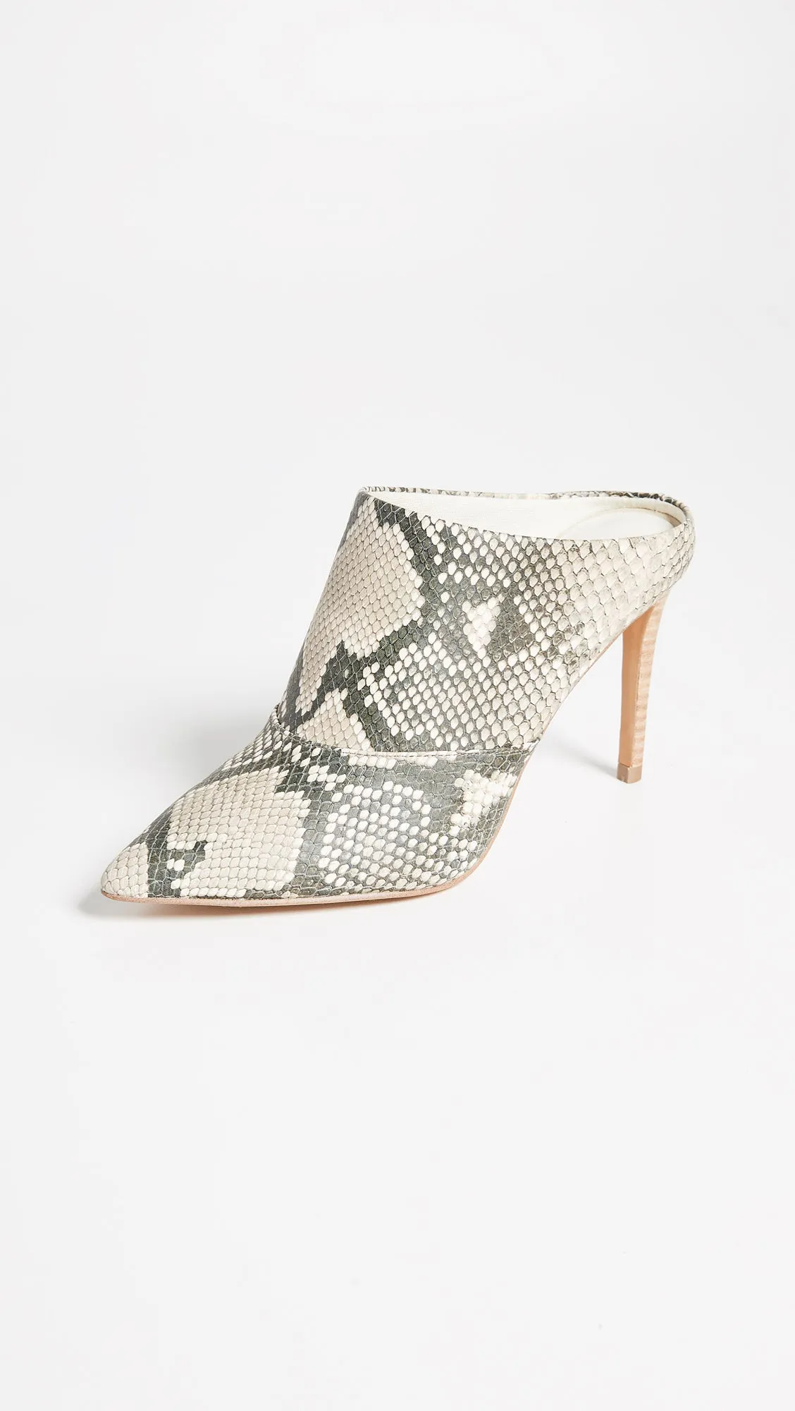 Cinda Point Toe Mule - Snake