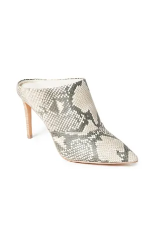 Cinda Point Toe Mule - Snake