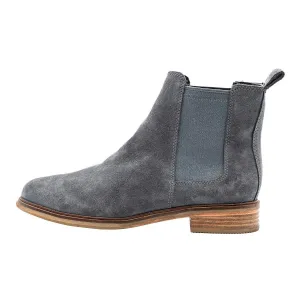 Clarks Clarkdale Ankle Boots Fabric Grey Colour For Women