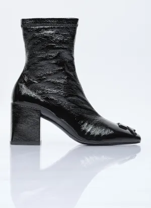 Courrèges Heritage Vinyl Ankle Boots