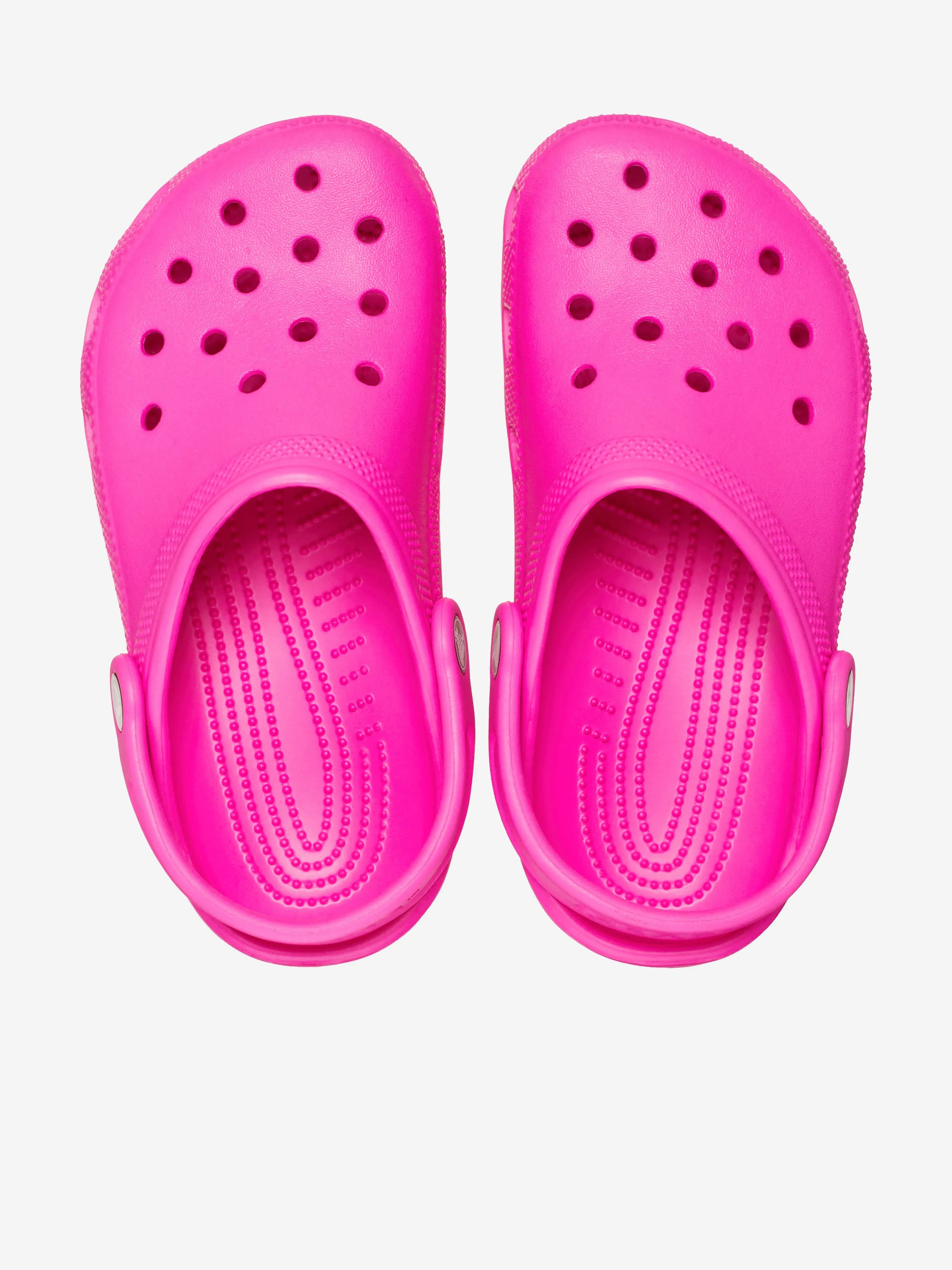 Crocs Girls Classic Clogs in Pink