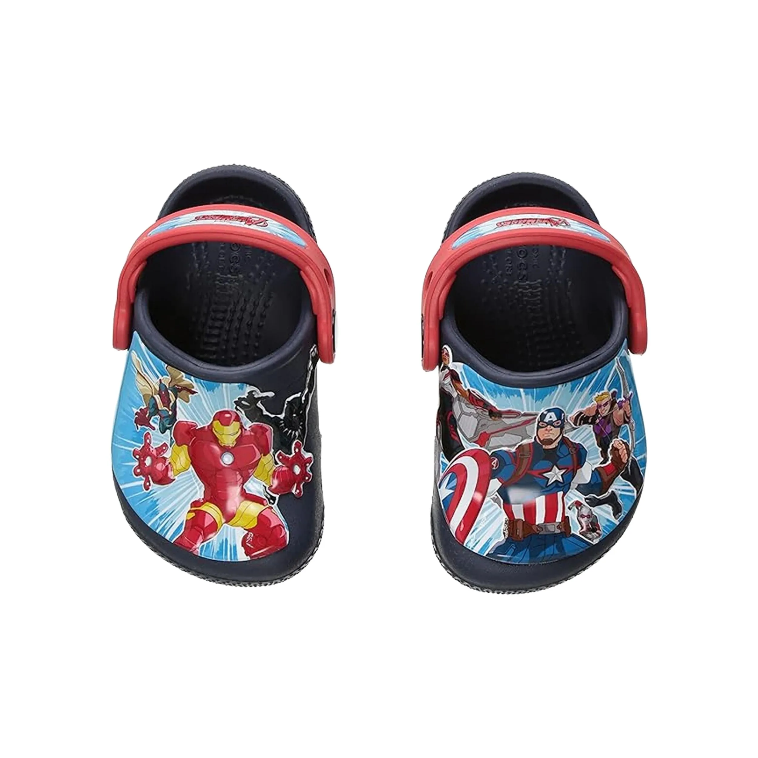 Crocs Unisex-Child Crocsfunlab Marvel Avengers Clogs
