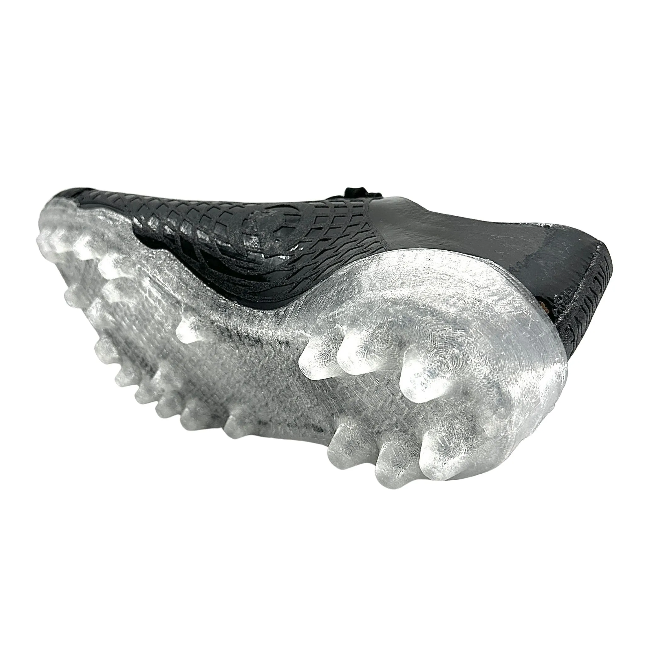 Custom Soccer Cleats - Black Ice - AG Conical