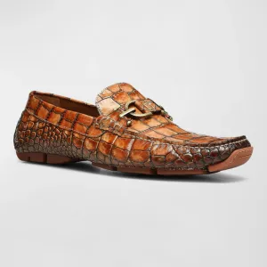 Dacio Driver Loafer - Crocco Cognac
