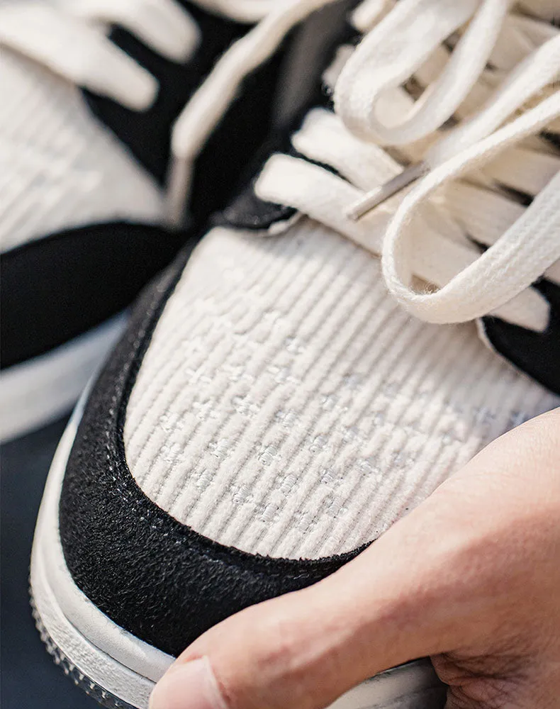 Deconstructed Panda Black And White Sports Unisex Casual Shoes
