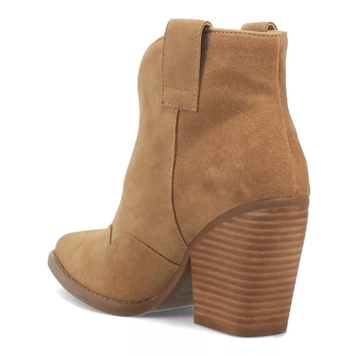 Dingo Flannie Dingo Women's Suede Ankle Boots, White