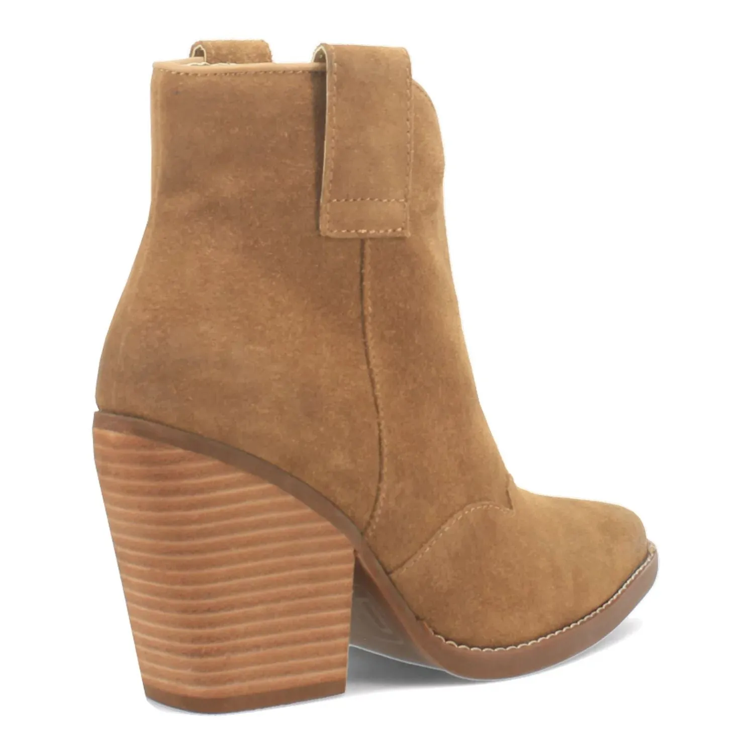 Dingo Flannie Dingo Women's Suede Ankle Boots, White