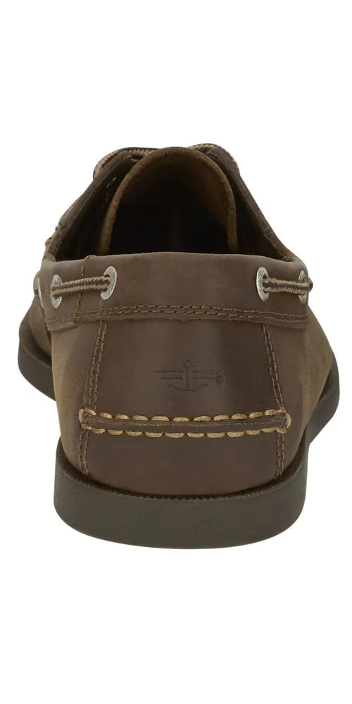 Dockers Vargas Zapatos náuticos de Piel cosidos a Mano para Hombre