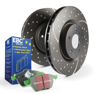 EBC Brakes S10KR1140 S10 Kits Greenstuff 2000 and GD Rotors