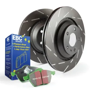 EBC Brakes S2KR2538 S2 Kits Greenstuff 6000 and USR Rotors