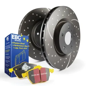EBC Brakes S5KF1589 S5 Kits Yellowstuff And GD Rotors