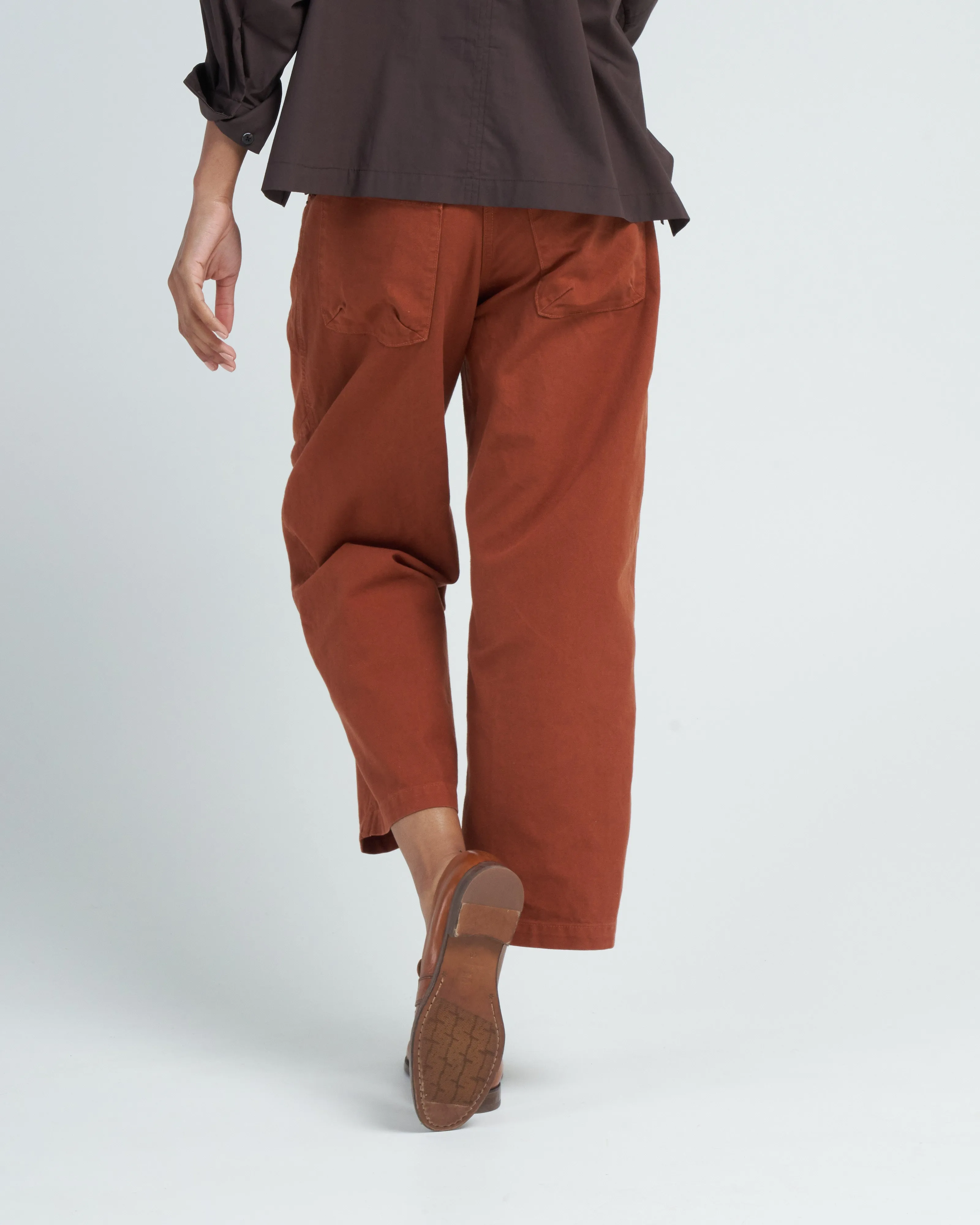 elkin pant - terracotta