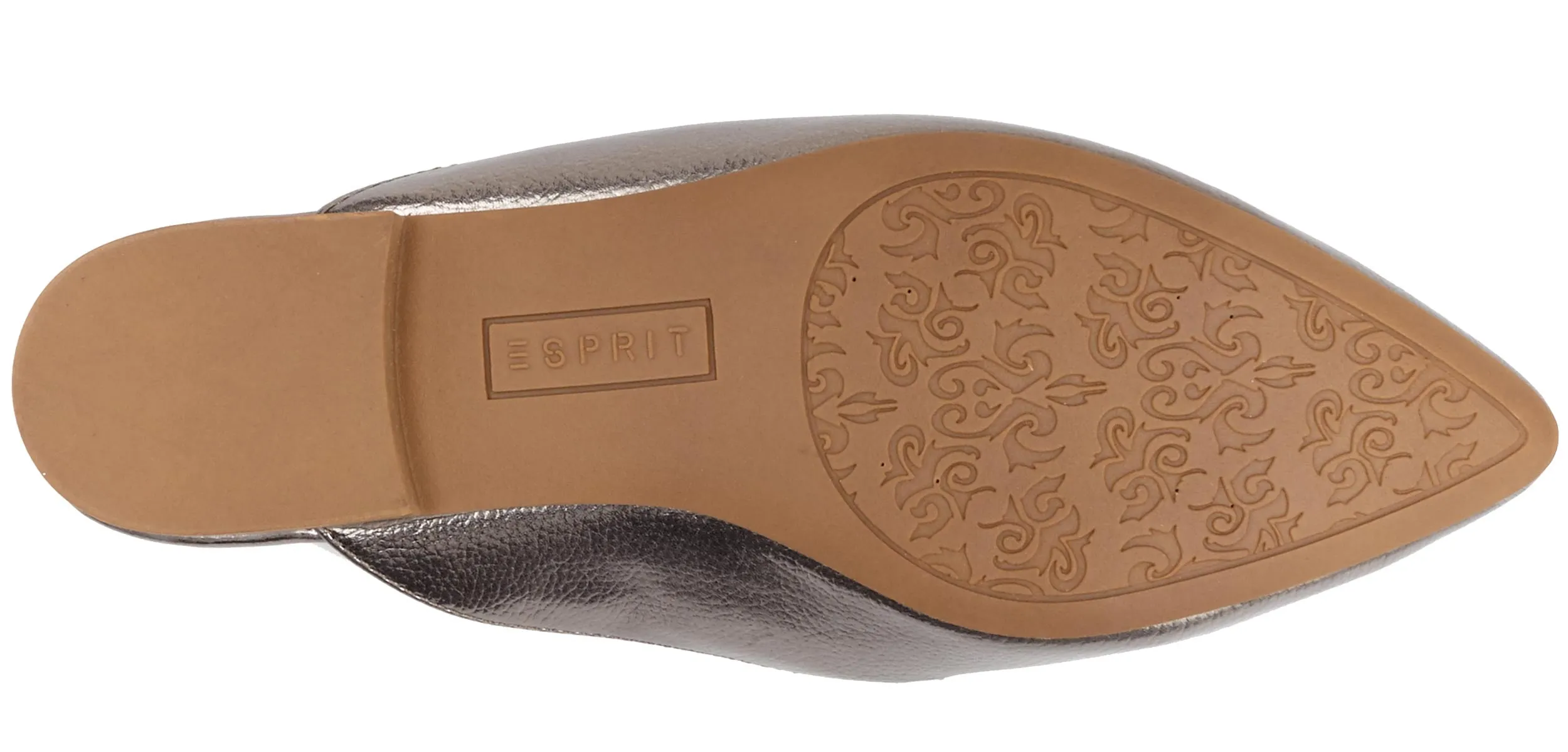 Esprit Women's Mia Memory Foam Slip On Pointed Toe Flat Mule