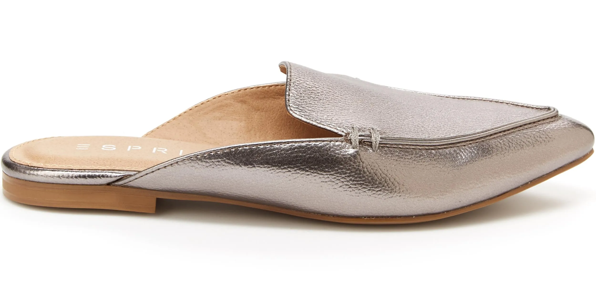 Esprit Women's Mia Memory Foam Slip On Pointed Toe Flat Mule