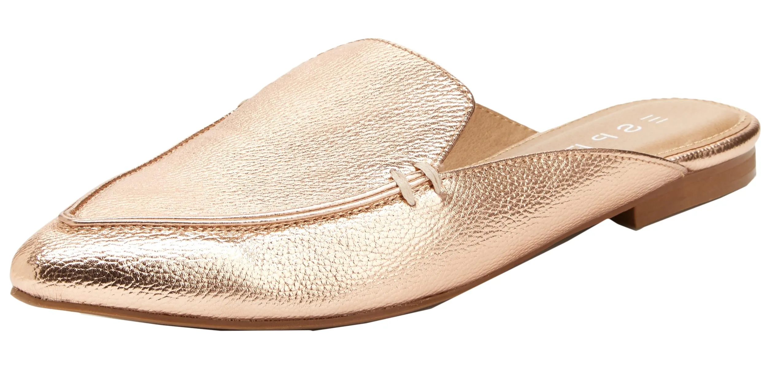 Esprit Women's Mia Memory Foam Slip On Pointed Toe Flat Mule