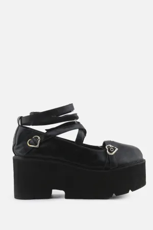 European Brand Buckle Straps Wedge Ankle Boots | 100% Authentic Leather