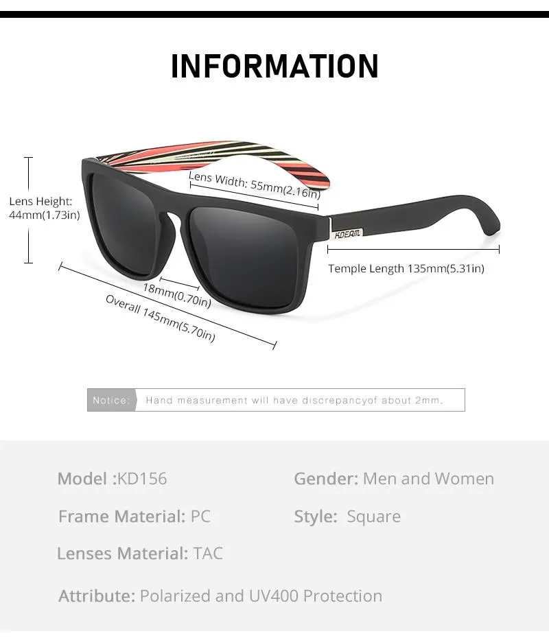 Fashionable All Fit Classical Designed Polarized Sunglasses for Unisex