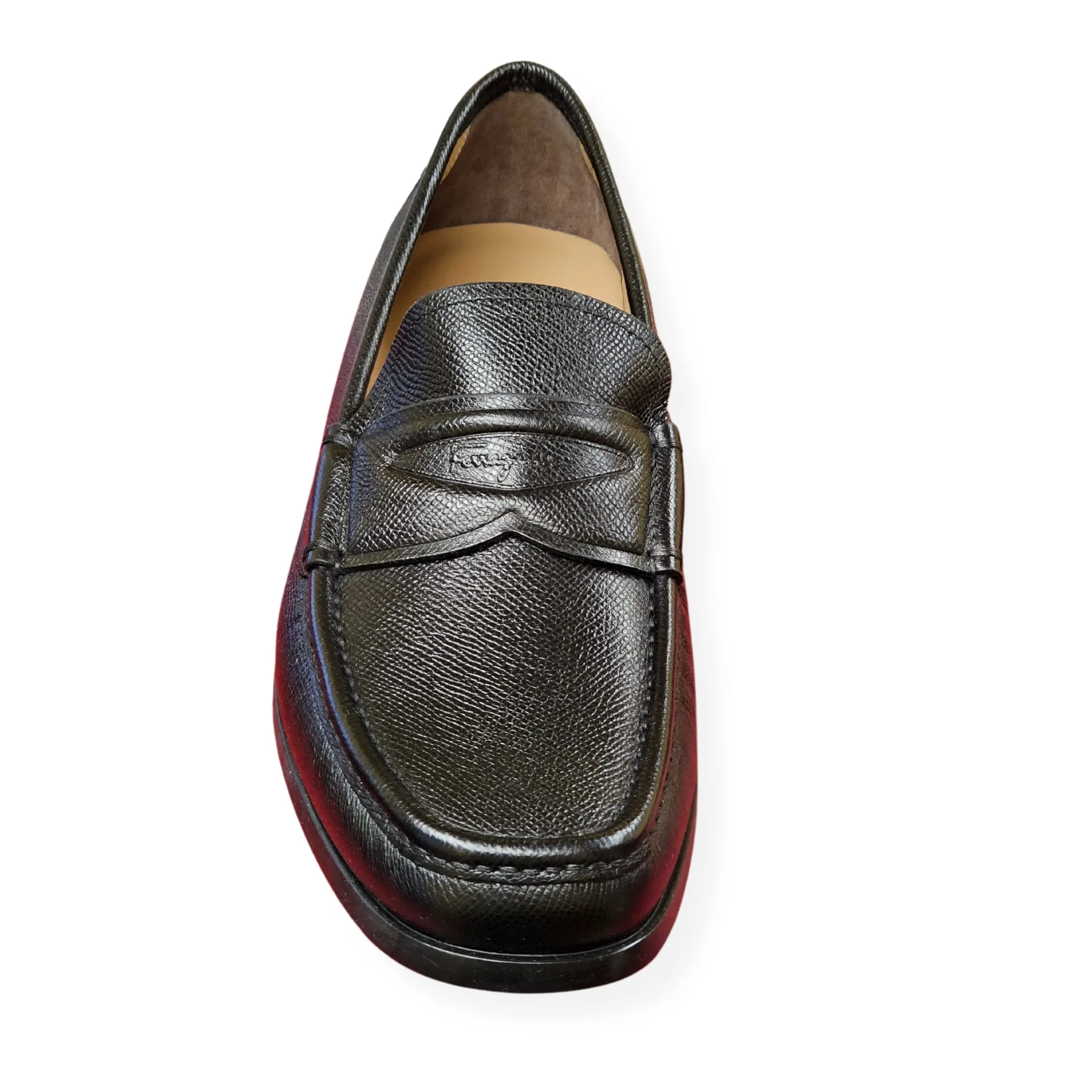 Ferragamo Lanzarote Men's Loafers Black