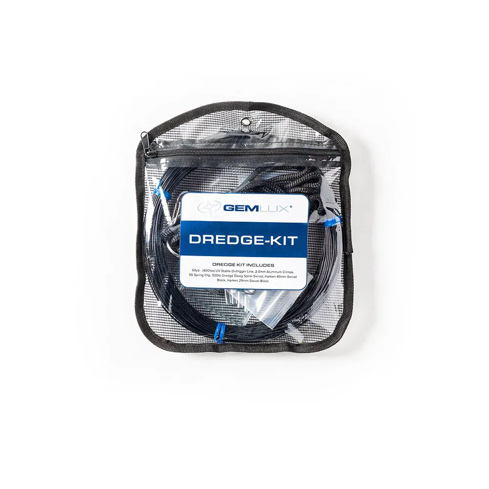 Gemlux Dredge Rigging Kit | Line Length 50 Yards | 400 lbs | For Boats