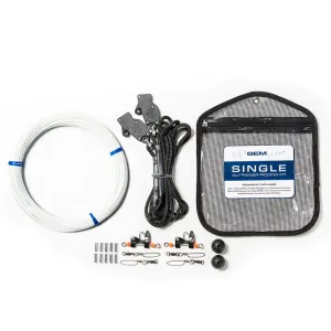 Gemlux Single Outrigger Rigging Kit | Line Length 50 Yards | 400 lbs