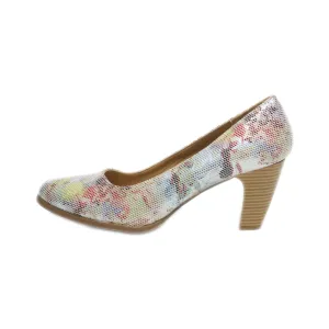Gemo High-Heel Shoes Leather Multicolour Colour For Women