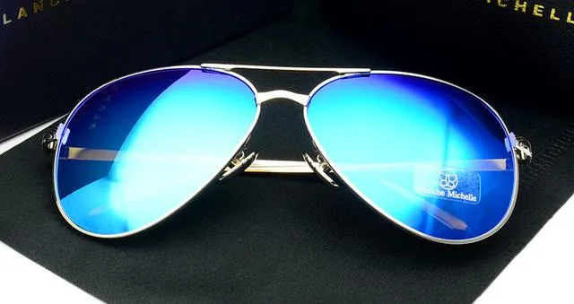 High Quality Pilot Sunglasses for Women with Polarized UV400 Mirror Lens