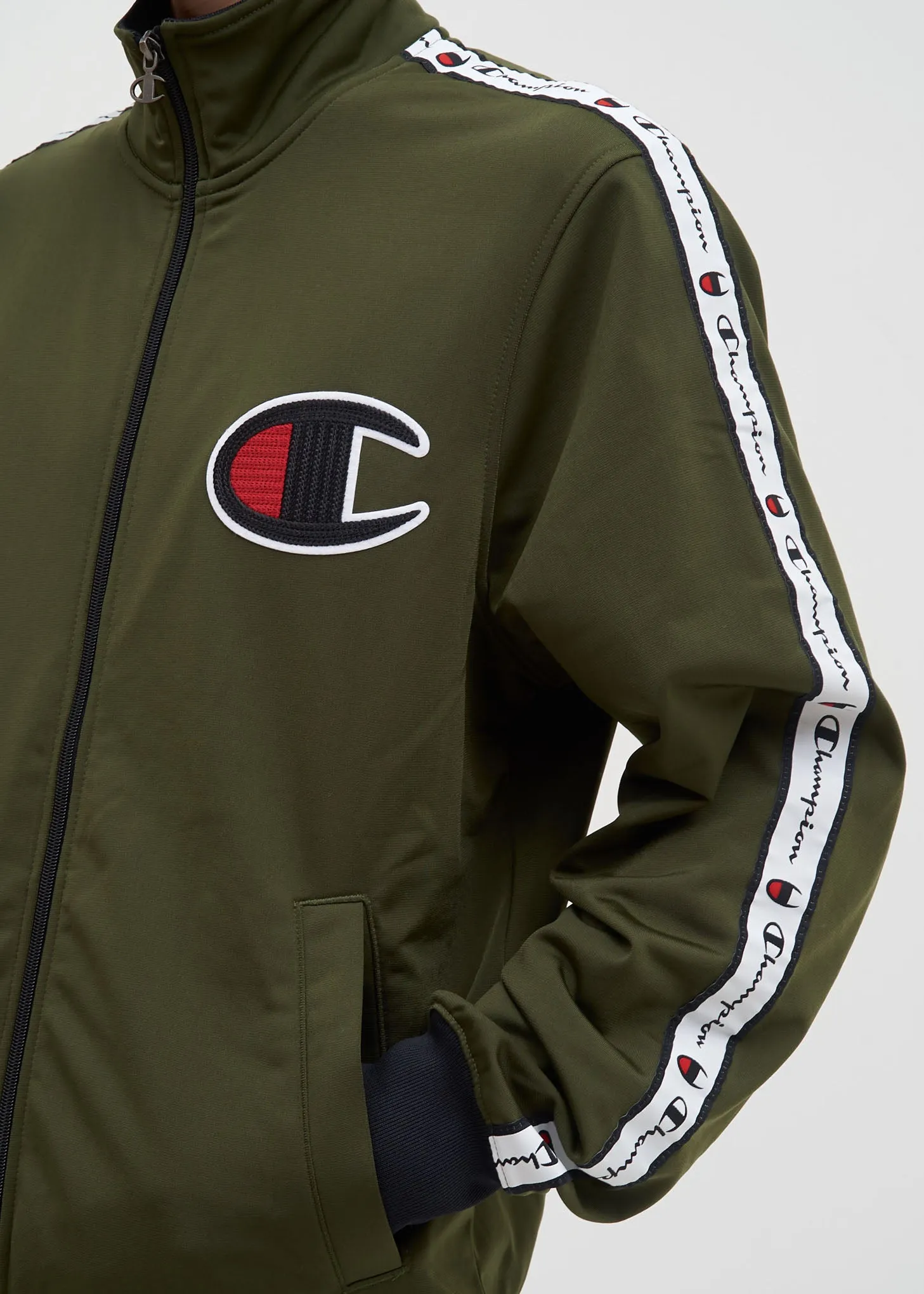 Hiker Green Track Jacket