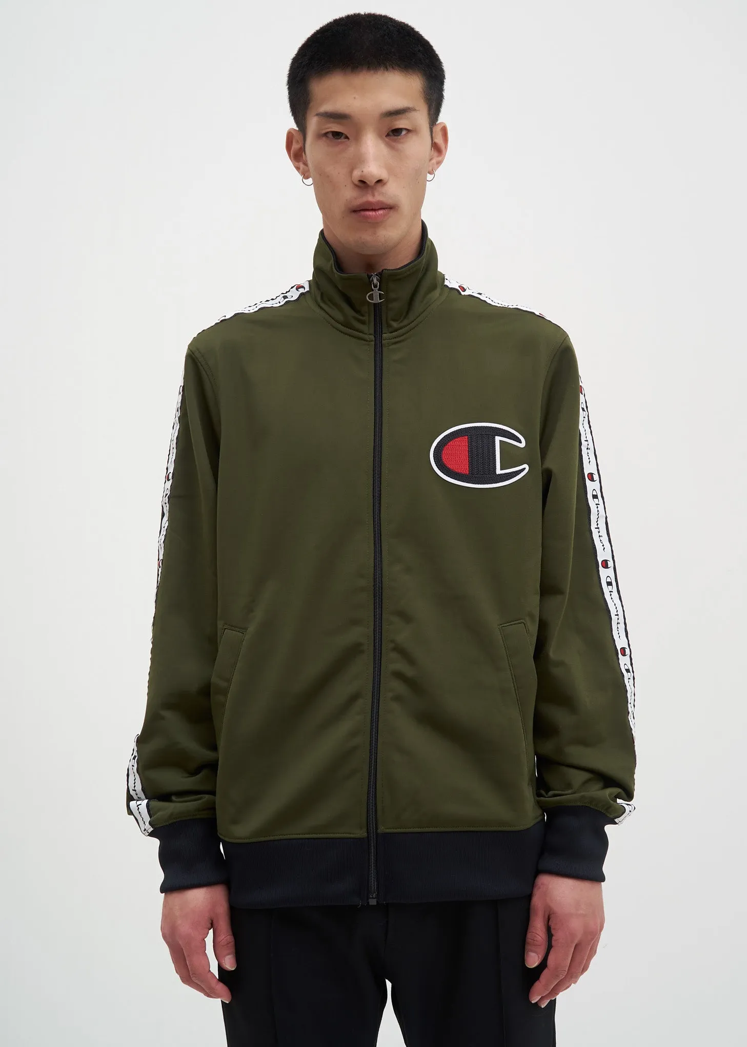 Hiker Green Track Jacket