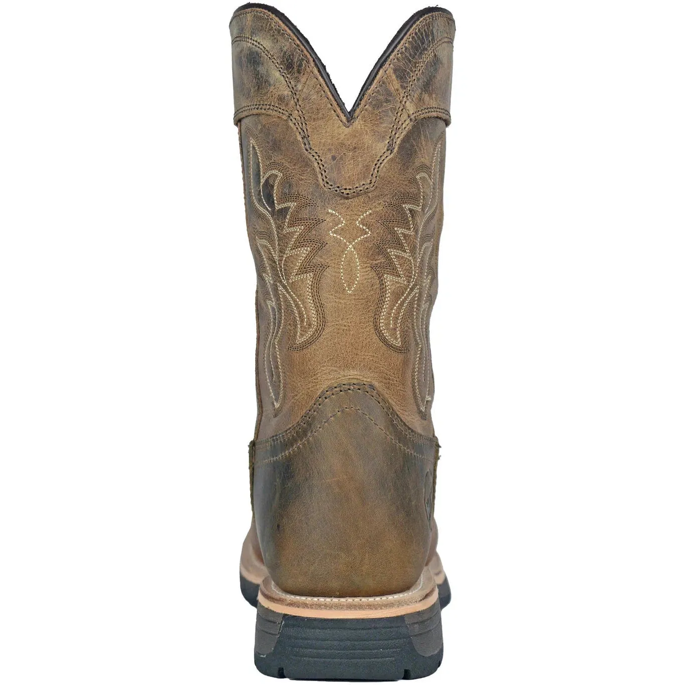 Hoss Men's Brisbee Comp Toe Waterproof Western Work Boot- Brown- 94050