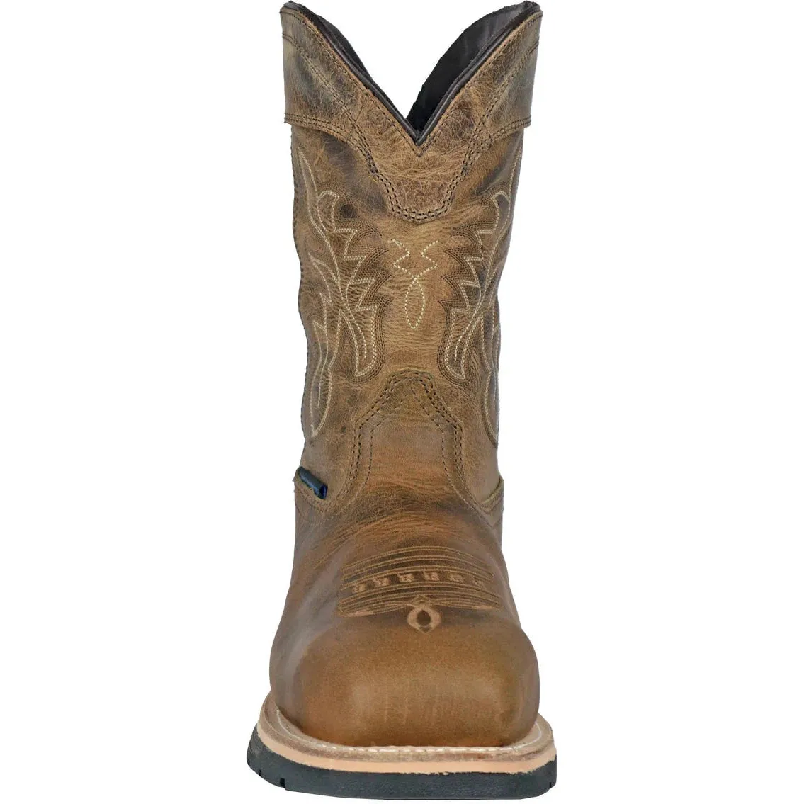 Hoss Men's Brisbee Comp Toe Waterproof Western Work Boot- Brown- 94050