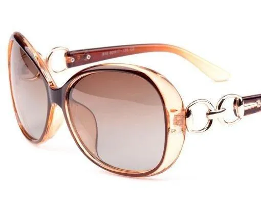 Hot Fashion Polarized Sunglasses for Women in Designer Vintage Style
