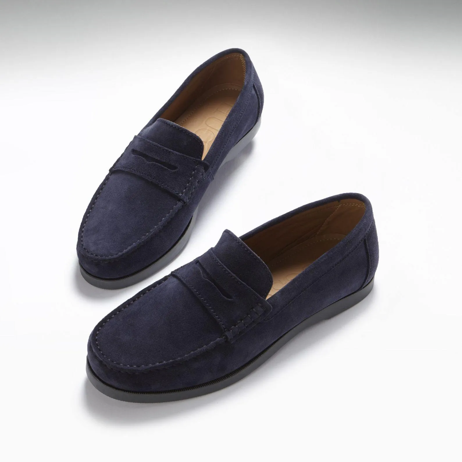 Hugs & Co Men's Luxury Leather Boat Loafer