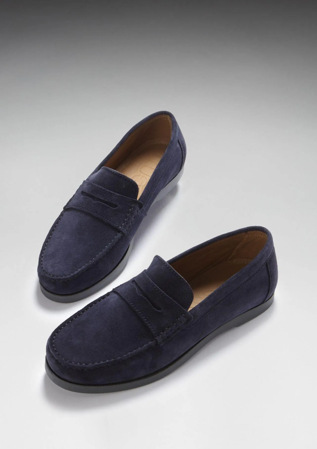 Hugs & Co Men's Luxury Leather Boat Loafer